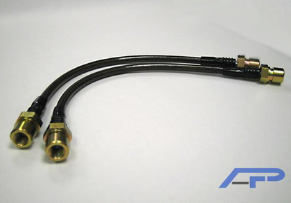 Agency Power Brake Lines - Front Brake Lines