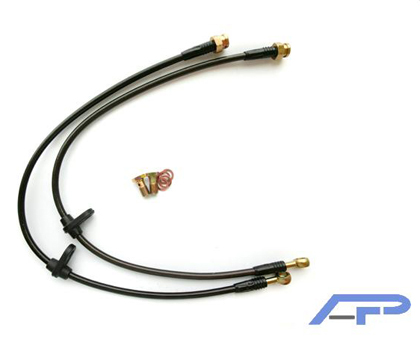 Agency Power Brake Lines - Steel Braided Brake Lines Front