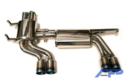 Agency Power Exhaust - Stainless Steel Exhaust w/ Titanium Tips