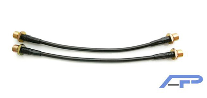 Agency Power Brake Lines - Rear Steel Braided Brake Lines