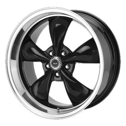 American Racing Custom Wheels Torq Thrust M Gloss Black With Machined Lip