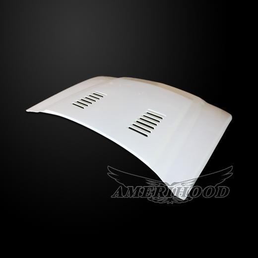 AmeriHood Fiberglass Hood  -- Type-E Style Functional Ram Air