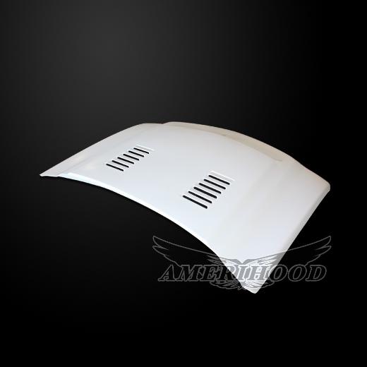 AmeriHood Fiberglass Hood  -- Type-E Style Functional Ram Air