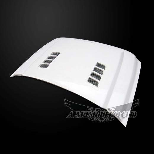 AmeriHood Fiberglass Hood  -- Type-E Style Functional Ram Air