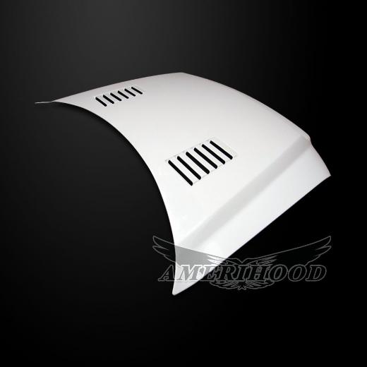 AmeriHood Fiberglass Hood  -- Type-E Style Functional Ram Air Cooling