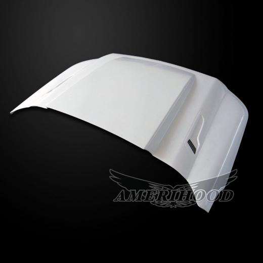 AmeriHood Fiberglass Hood  -- Type Cowl 3 Inch Style Functional Heat Extraction Ram Air