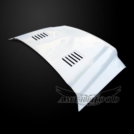 AmeriHood Fiberglass Hood  -- Type-E Style Functional Ram Air Cooling