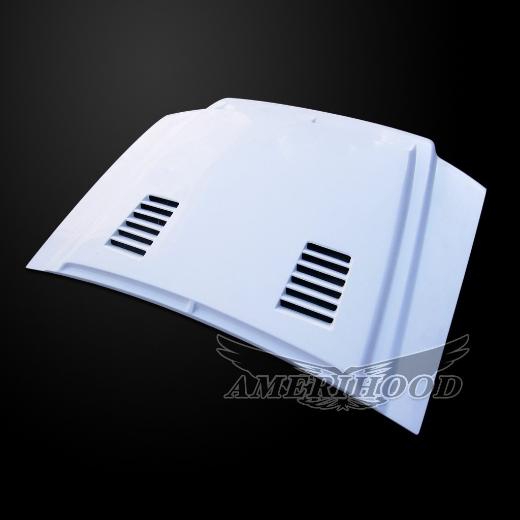 AmeriHood Fiberglass Hood  -- Type-E Style Functional Ram Air