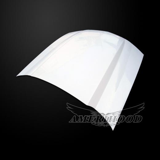 AmeriHood Fiberglass Hood  -- 3-Inch Cowl Style Functional Heat Extraction