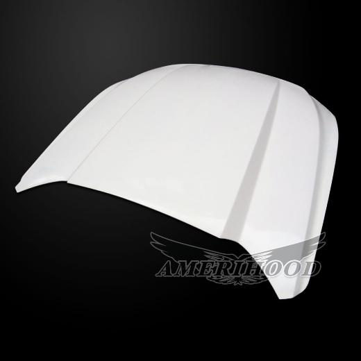 AmeriHood Fiberglass Hood  -- 3 Inch Cowl Style Functional Heat Extraction