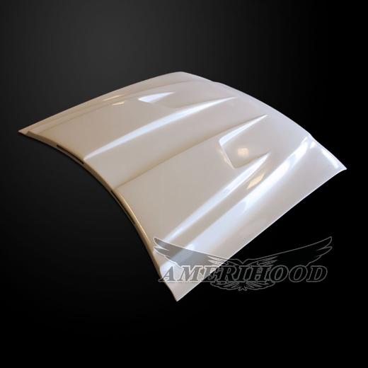 AmeriHood Fiberglass Hood  -- Type-3 Style Functional Heat Extraction Ram Air