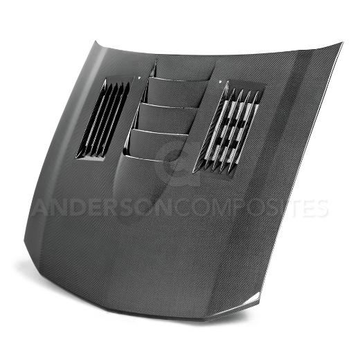 Anderson Composites Carbon Fiber Mustang Hood