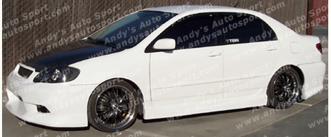 Andy's Auto Sport C-Style Body Kit - Side Skirts