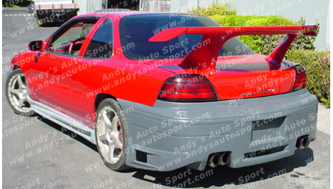 Andy's Auto Sport G2 Combat Body Kit - Rear Bumper