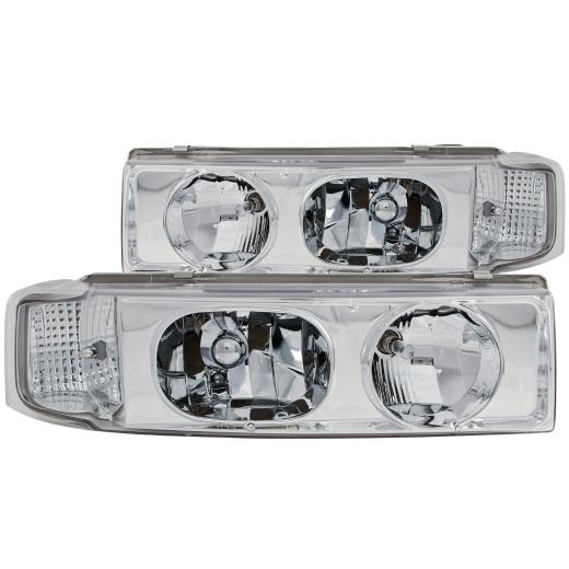 Anzo Crystal Headlights - Chrome