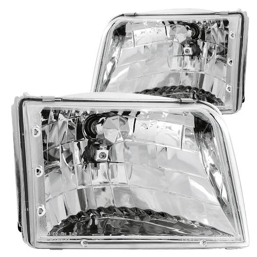 Anzo Crystal Headlights - Chrome