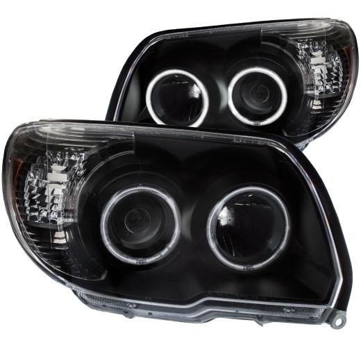 Anzo Projector Headlights - With Halo Black