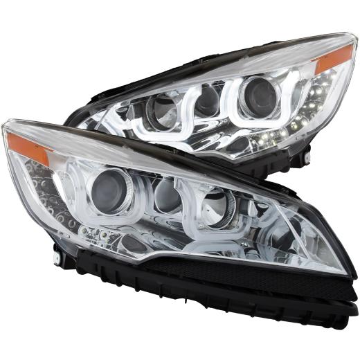 Anzo Projector Headlights - With U-Bar Chrome