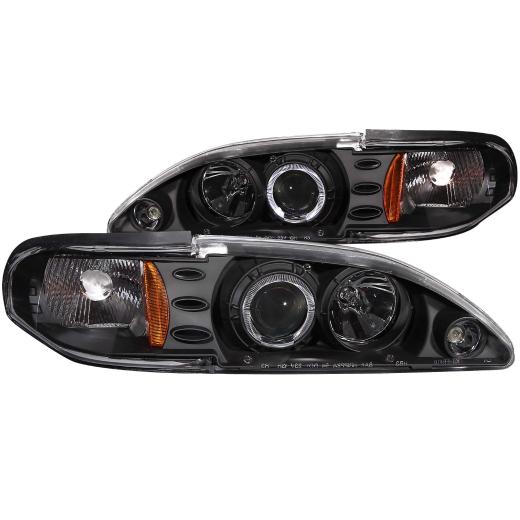 Anzo Projector Headlights - With Halo Black 1 - Piece