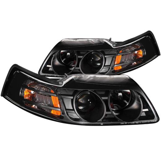 Anzo Projector Headlights - Black