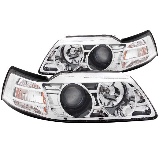 Anzo Projector Headlights - Chrome