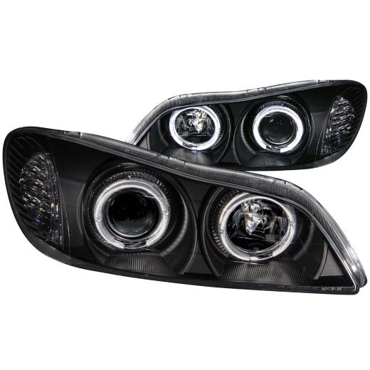 Anzo Projector Headlights - With Halo Black