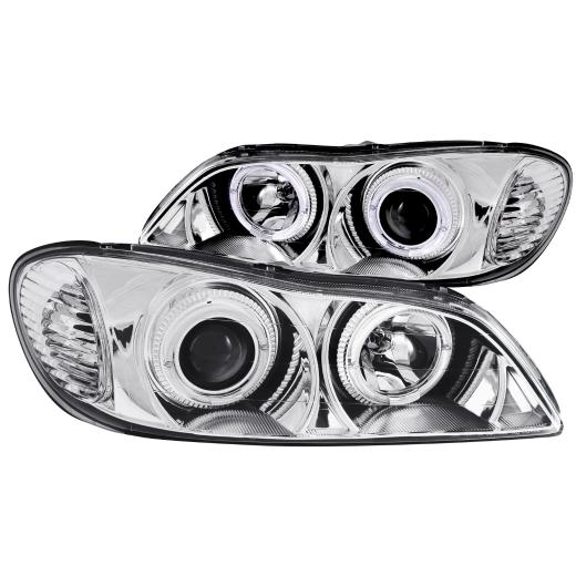 Anzo Projector Headlights - With Halo Chrome