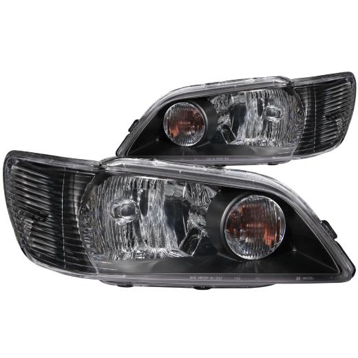 Anzo Crystal Headlights - Black