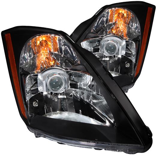 Anzo Crystal Headlights - Black