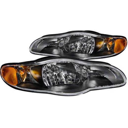 Anzo Crystal Headlights - Black