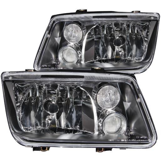 Anzo Crystal Headlights - Black Witho Bulbs