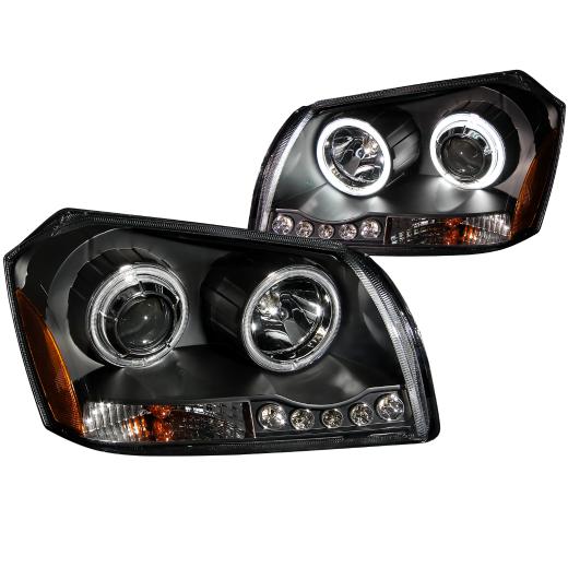 Anzo Projector Headlights - Black