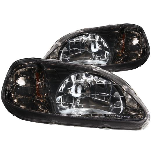 Anzo Crystal Headlights - Gun-Metal Gray