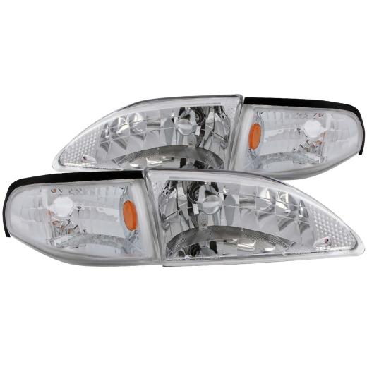 Anzo Crystal Headlights - Chrome