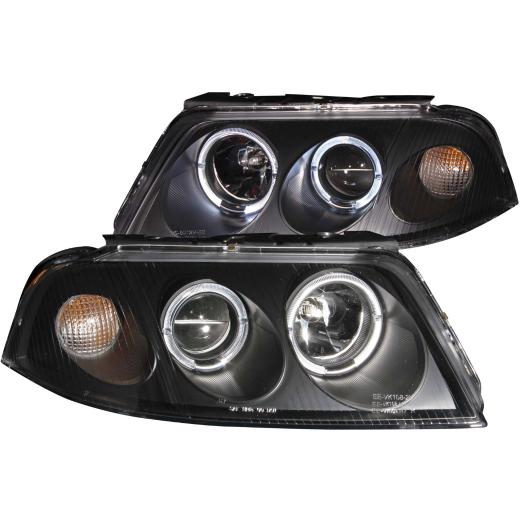 Anzo Projector Headlights - With Halo Black