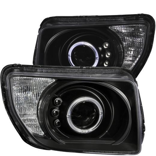 Anzo Projector Headlights - With Halo Black