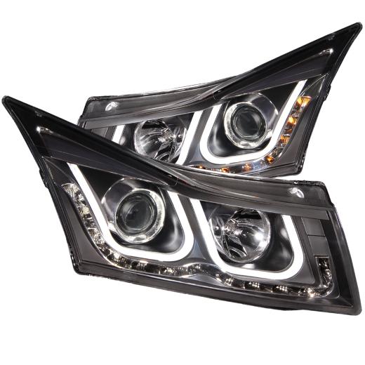 Anzo Projector Headlights - With U-Bar Black