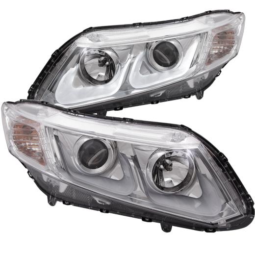 Anzo Projector Headlights - With U-Bar Chrome