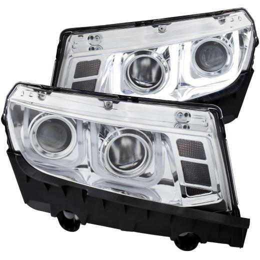 Anzo Projector Headlights - With U-Bar Chrome