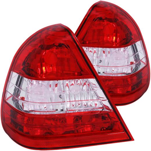 Anzo Taillights - Red/Clear