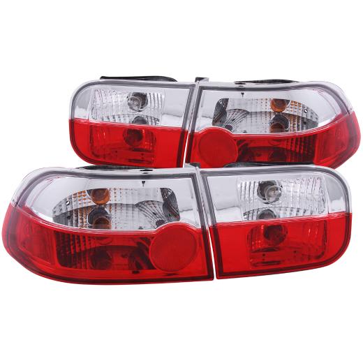 Anzo Taillights - Red/Clear