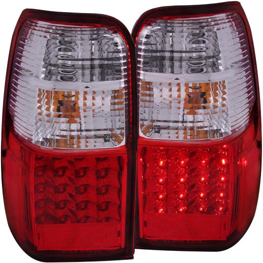 Anzo LED Taillights - Red/Clear