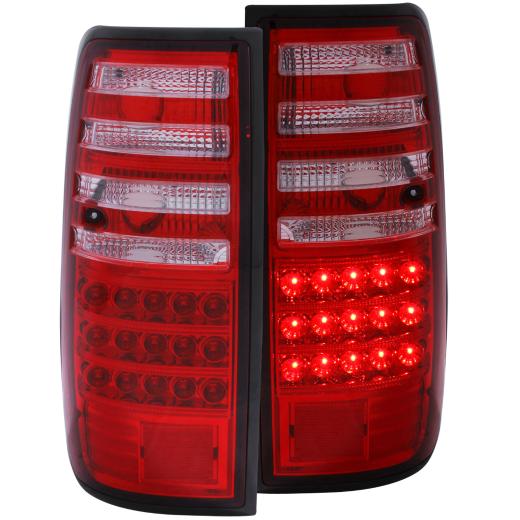 Anzo LED Taillights - Red/Clear