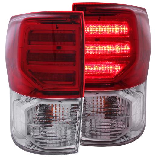 Anzo LED Taillights - Red/Clear G2