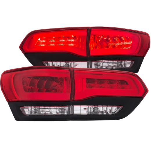 Anzo LED Taillights - Red/Clear