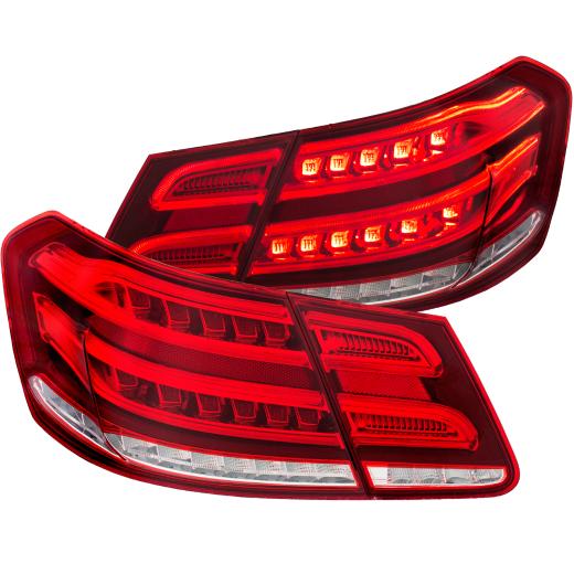 Anzo LED Taillights - Red/Clear