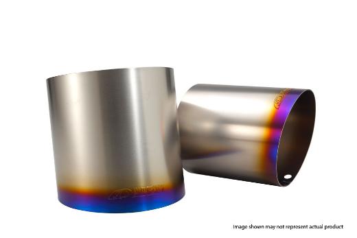 Apexi Mufflers - Titanium Slide Finisher (115mm)