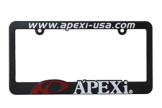 Apexi License Plate Frames - A'PEX (Red Logo)