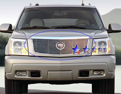 APS Polished Aluminum Main Upper Grille