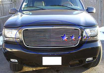 APS Polished Aluminum Main Upper Grille